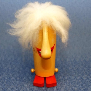 Niemen Lelu vanha puulelu 1960-luku