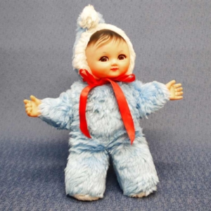 Vanha iso nukke 1970-luku