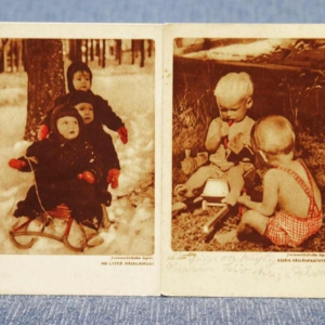 Joulumerkkikodin kortit 2 kpl