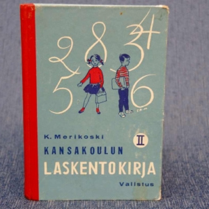 Kansakoulun laskentokirja II vuodelta 1964
