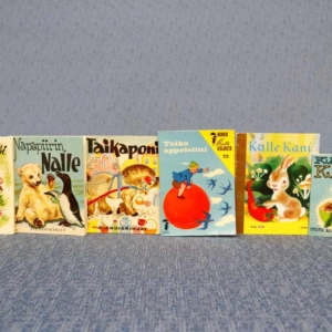 Lasten minikirjat 6 kpl