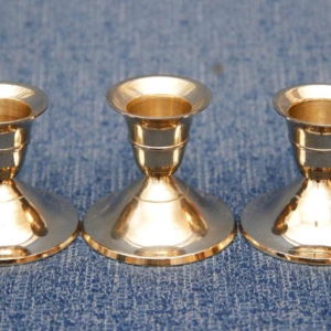 Matalat kynttilänjalat 3 kpl