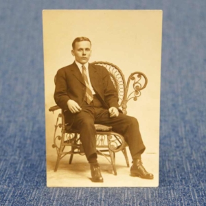 Vanha valokuvapostikortti 1900-luku alku