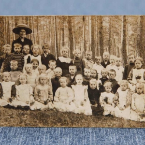 Vanha koulukuva Tampere 1900-luvun alku