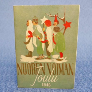 Vanha joululehti Nuoren voiman joulu 1946